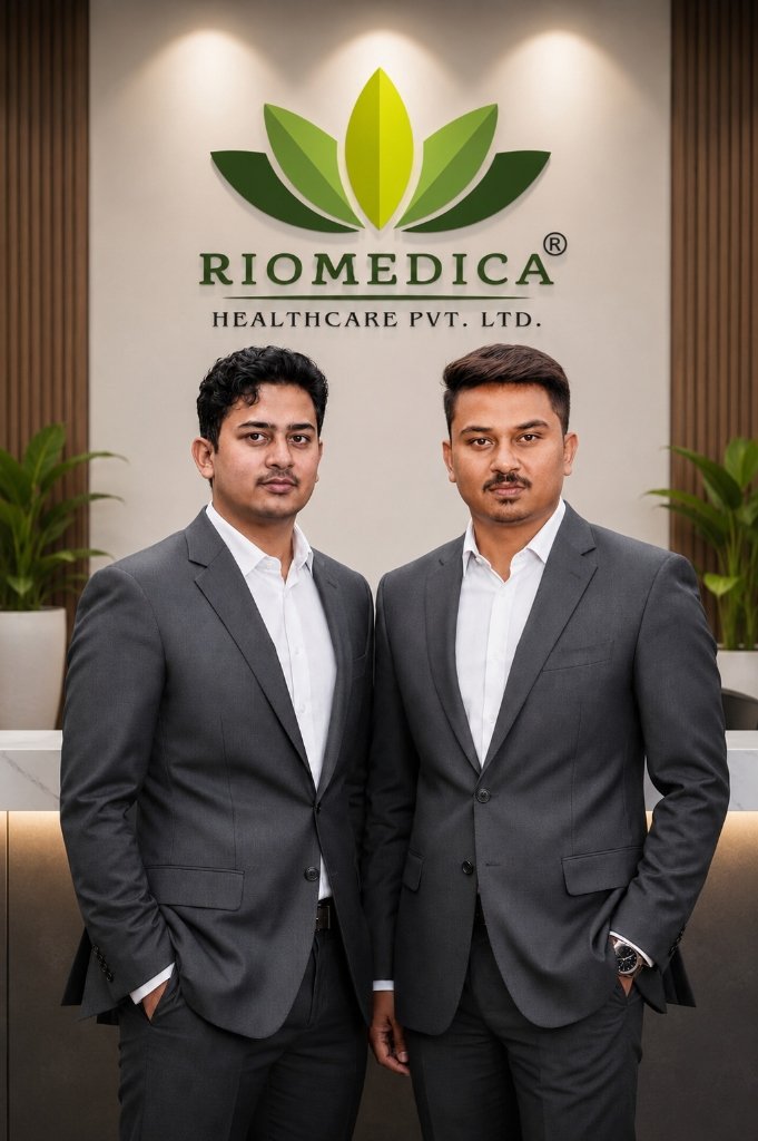 Jatinder Tomar and Bhupinder Tomar - Directors of Riomedica Healthcare Pvt. Ltd.