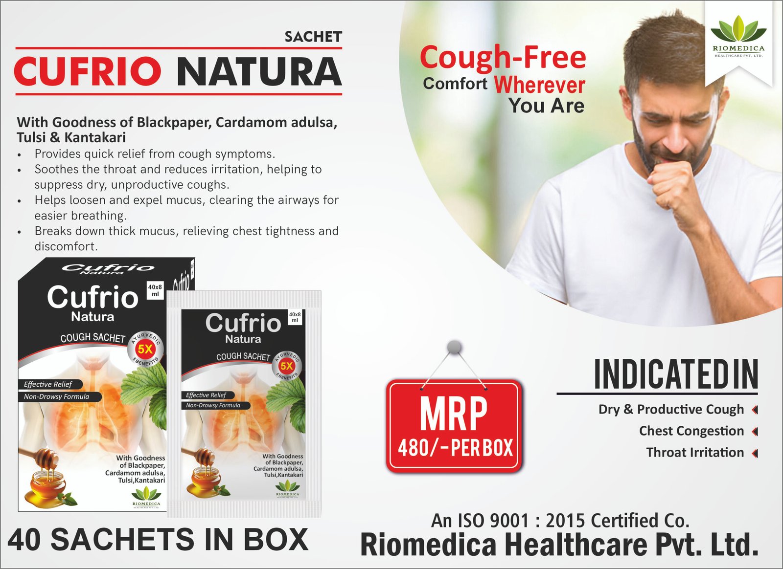 CUFRiO natura sachet