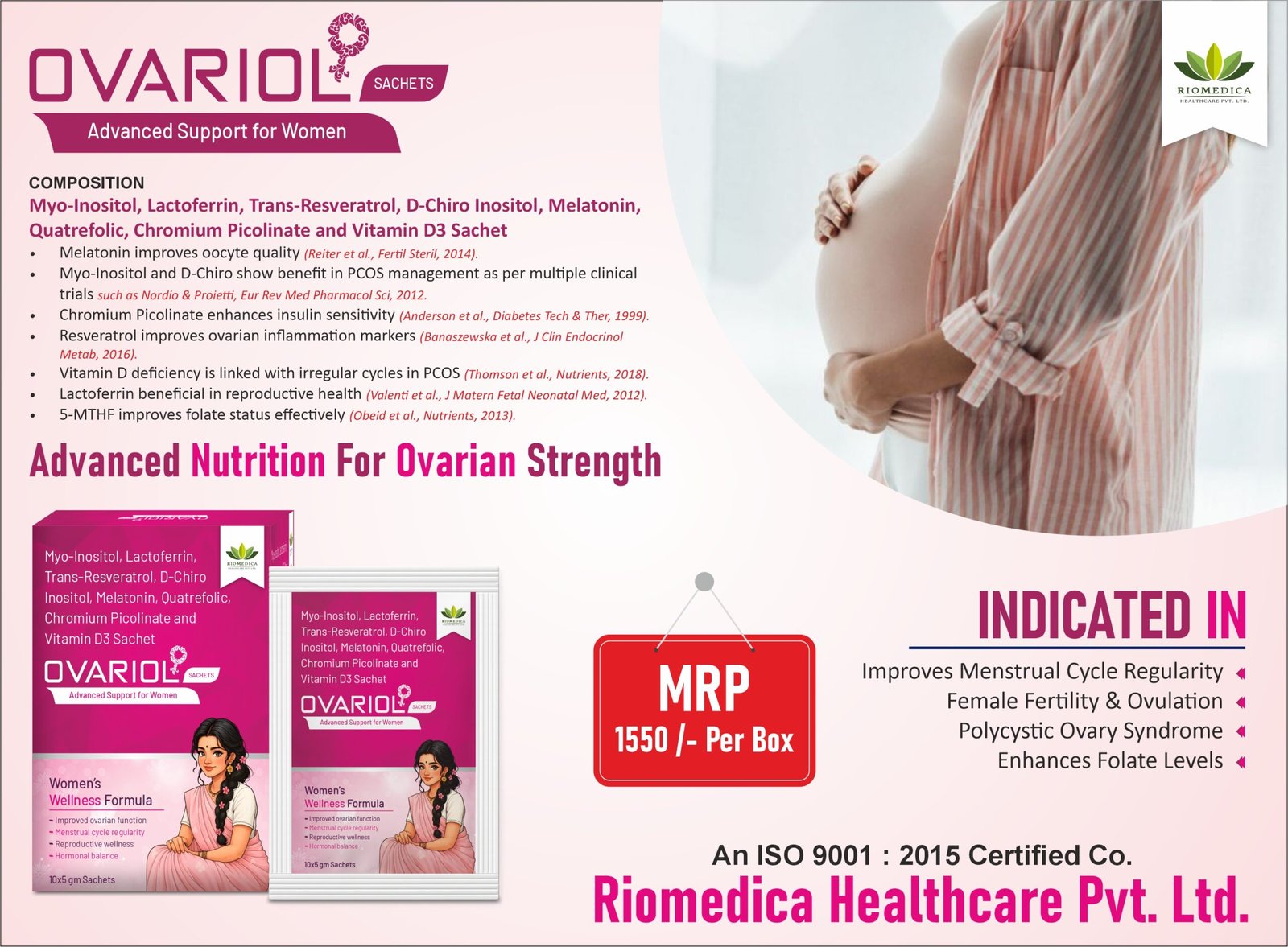 ovariol sachet