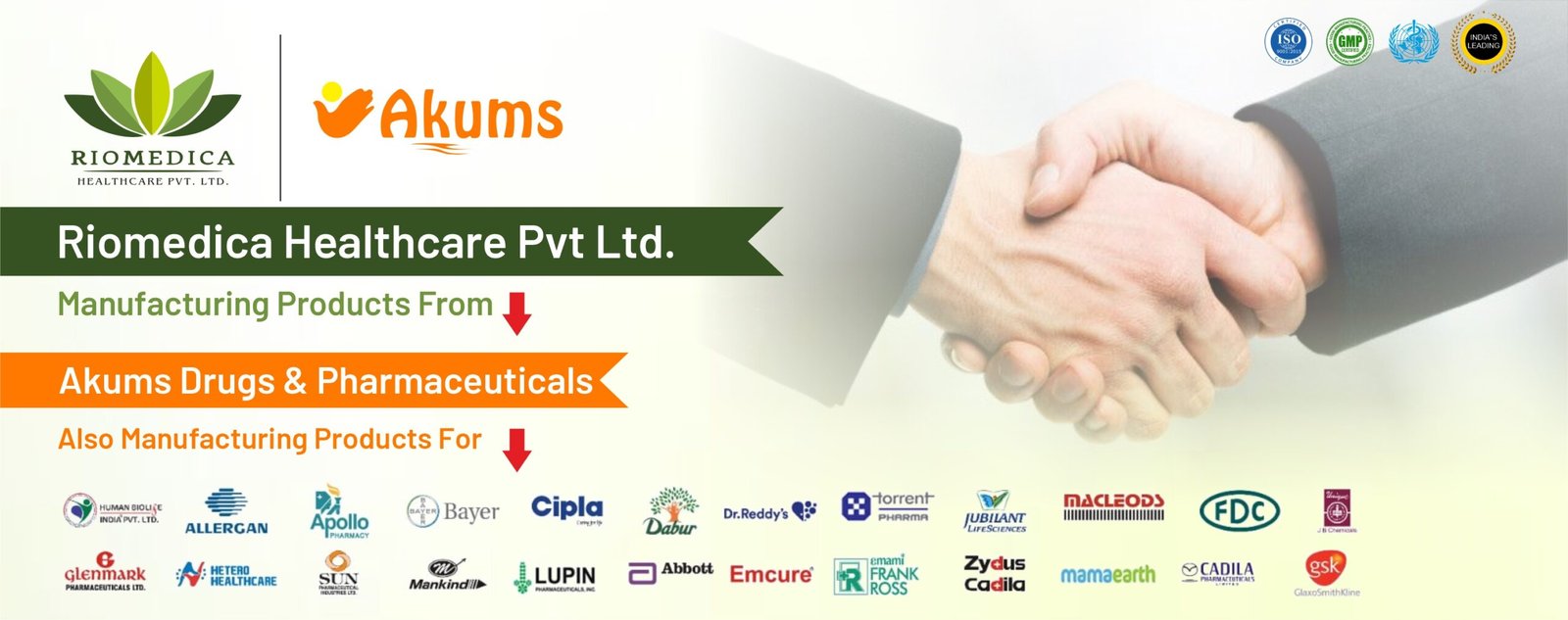 Manufactured by Akums