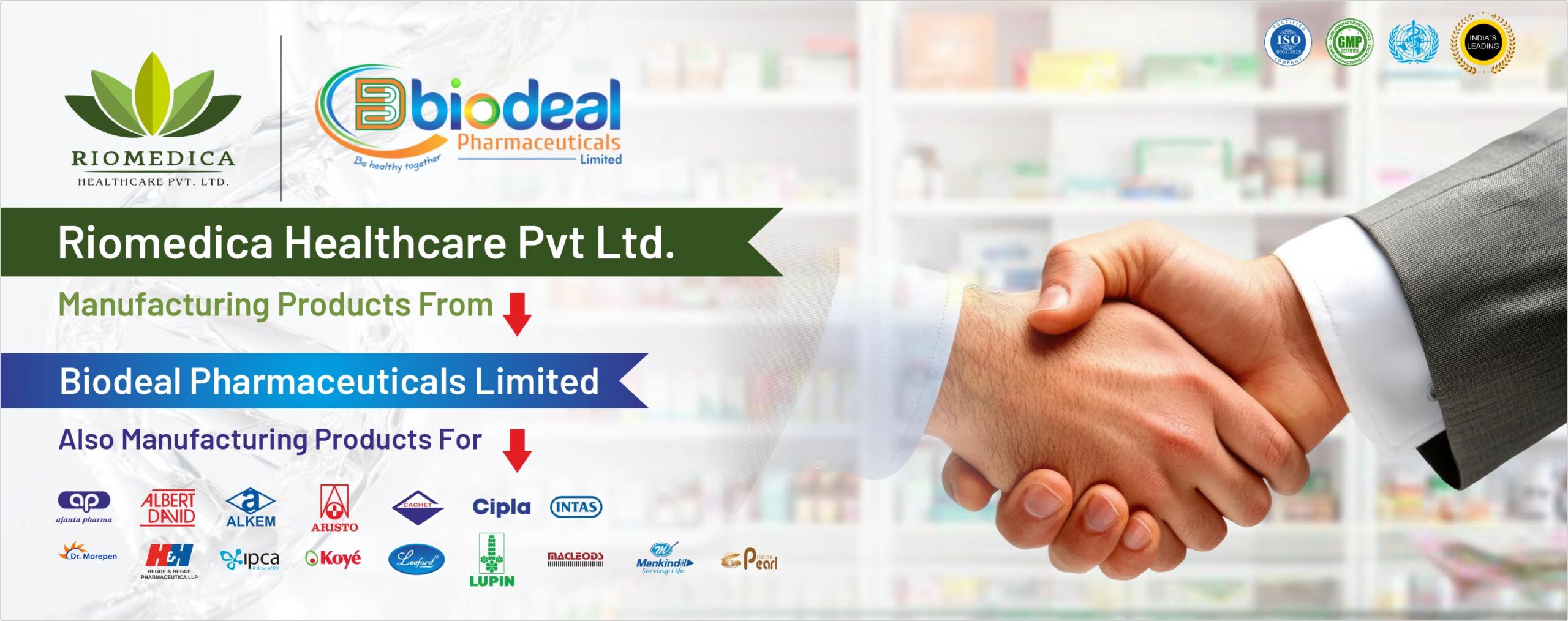 Manufactured by Biodeal