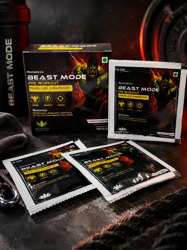 Beast Mode Pre Workout Sachet