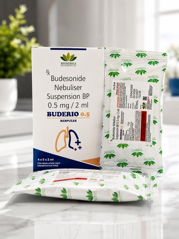 Buderio 0.5 Respules