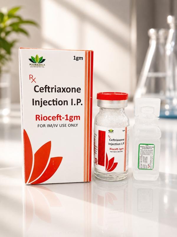 Rioceft 1gm Injection