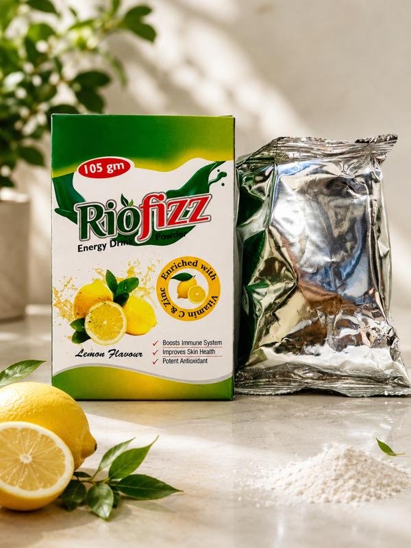 Riofizz Energy Drink Lemon Flavour