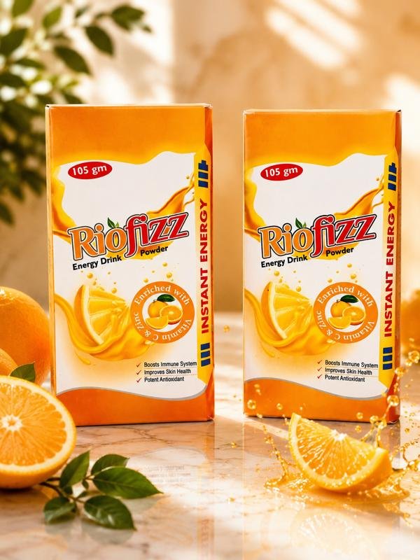 Riofizz Energy Drink Orange Flavour