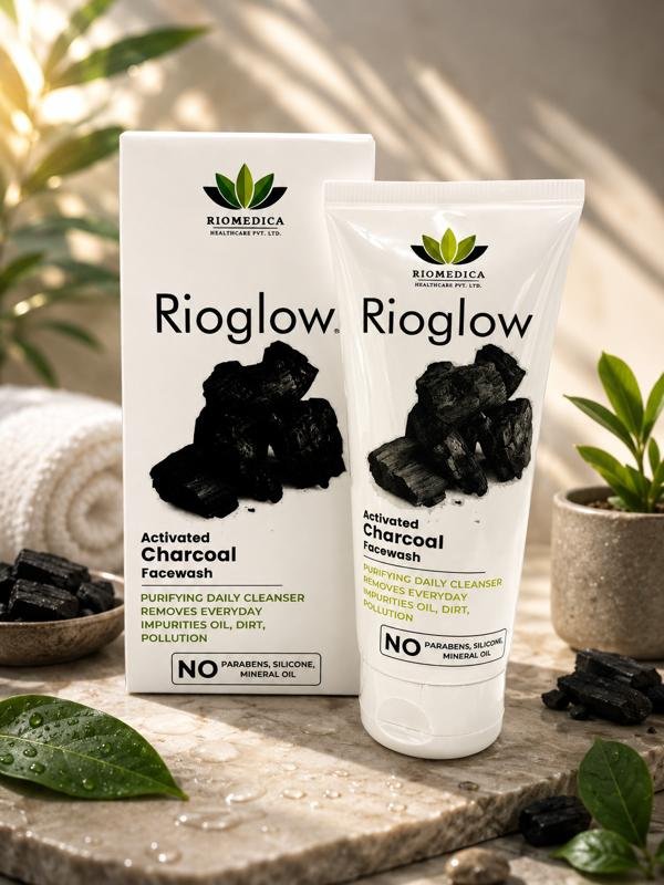 Rioglow Charcoal Facewash