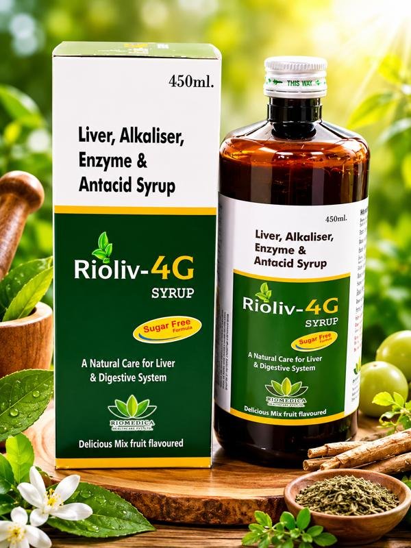 Rioliv 4g Syrup 450 Ml