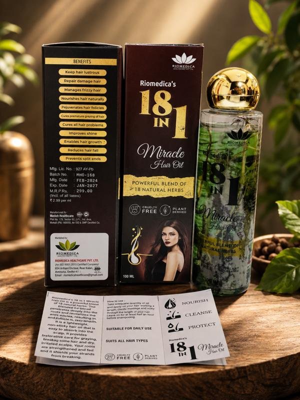 Riomedica 18 In 1 Hair Oil