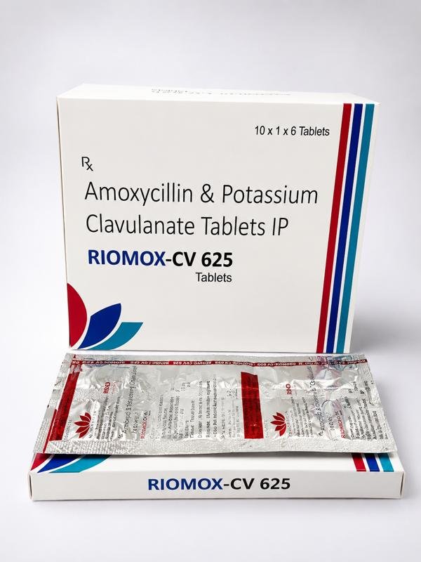 Riomox CV 625 10x1x6 Tablets