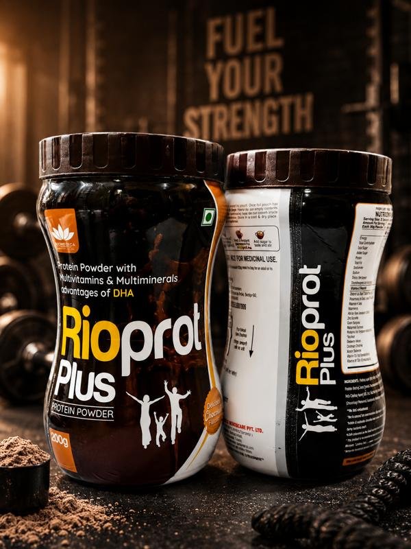 Rioprot PLUS Protein Powder Plastic Packing