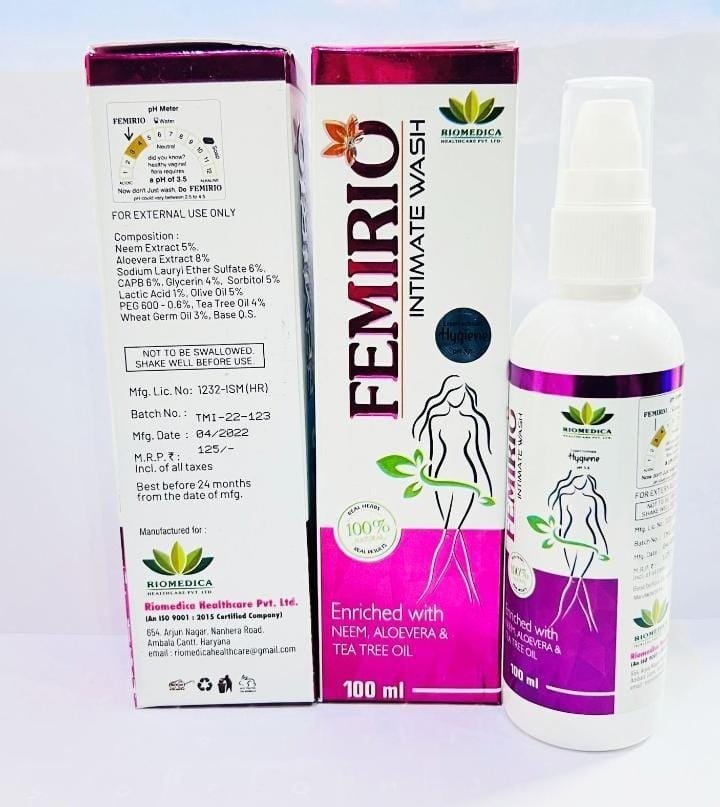 FEMIRIO INTIMATE WASH PUMP PACK - Riomedica Healthcare